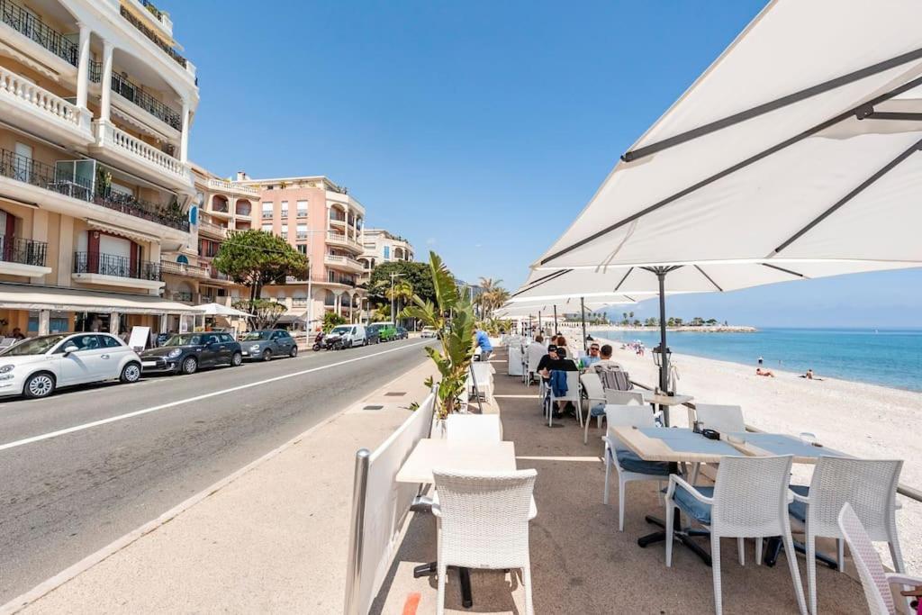 Superbe Studio Avec Terrasse En Front De Mer Menton Ngoại thất bức ảnh