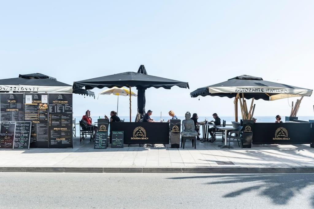 Superbe Studio Avec Terrasse En Front De Mer Menton Ngoại thất bức ảnh